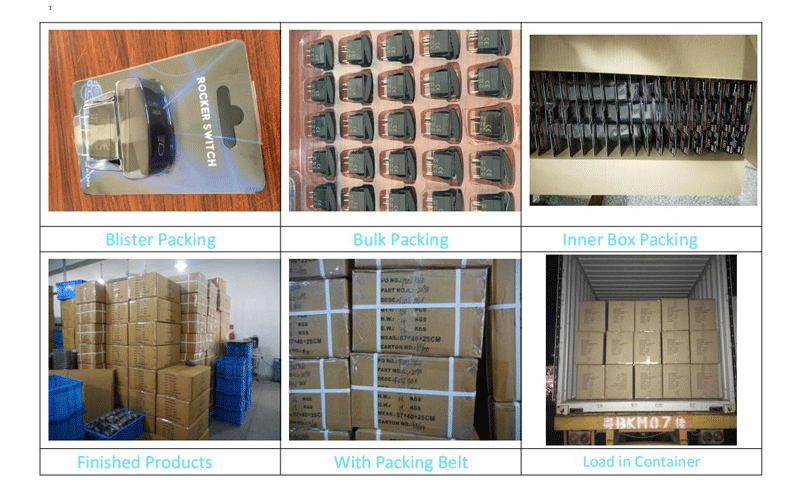 rocker switch packing